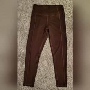Victoria's Secret Brown High-Waist Leggings